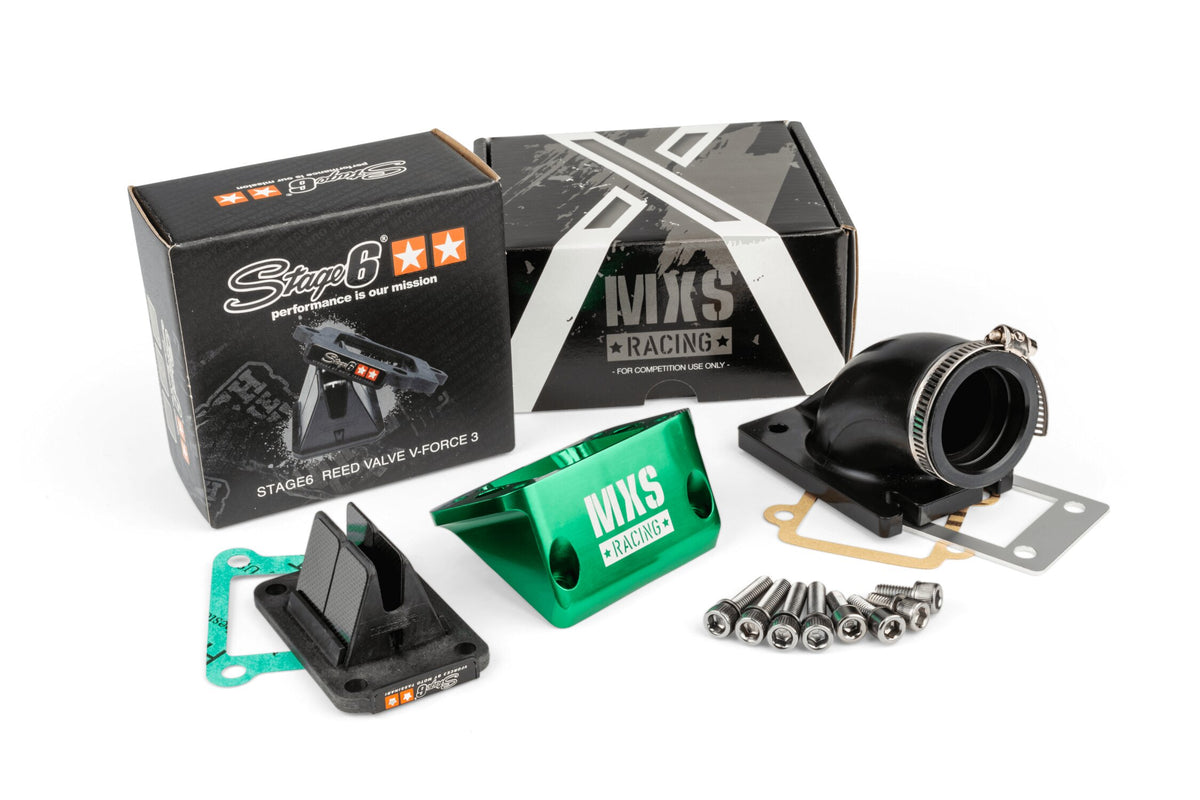 Intake Kit Big Valve MXS Racing HighFlow 35mm PWK / VHST Minarelli vertical