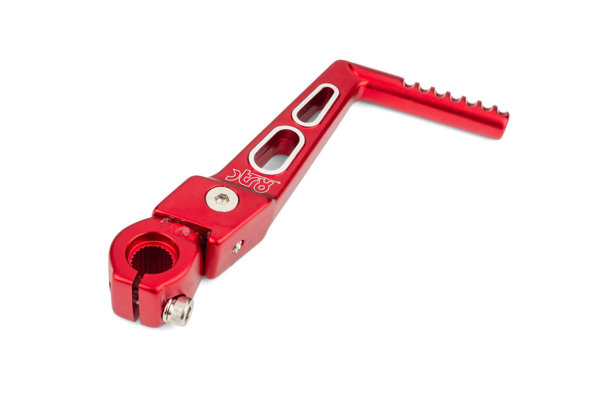 Kickstart Lever STR8 Lighty Derbi red
