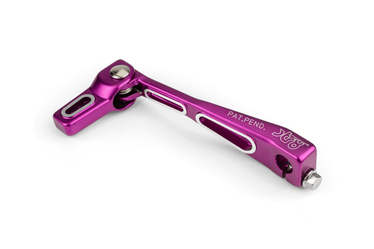 Shift Lever STR8 Lighty Derbi purple