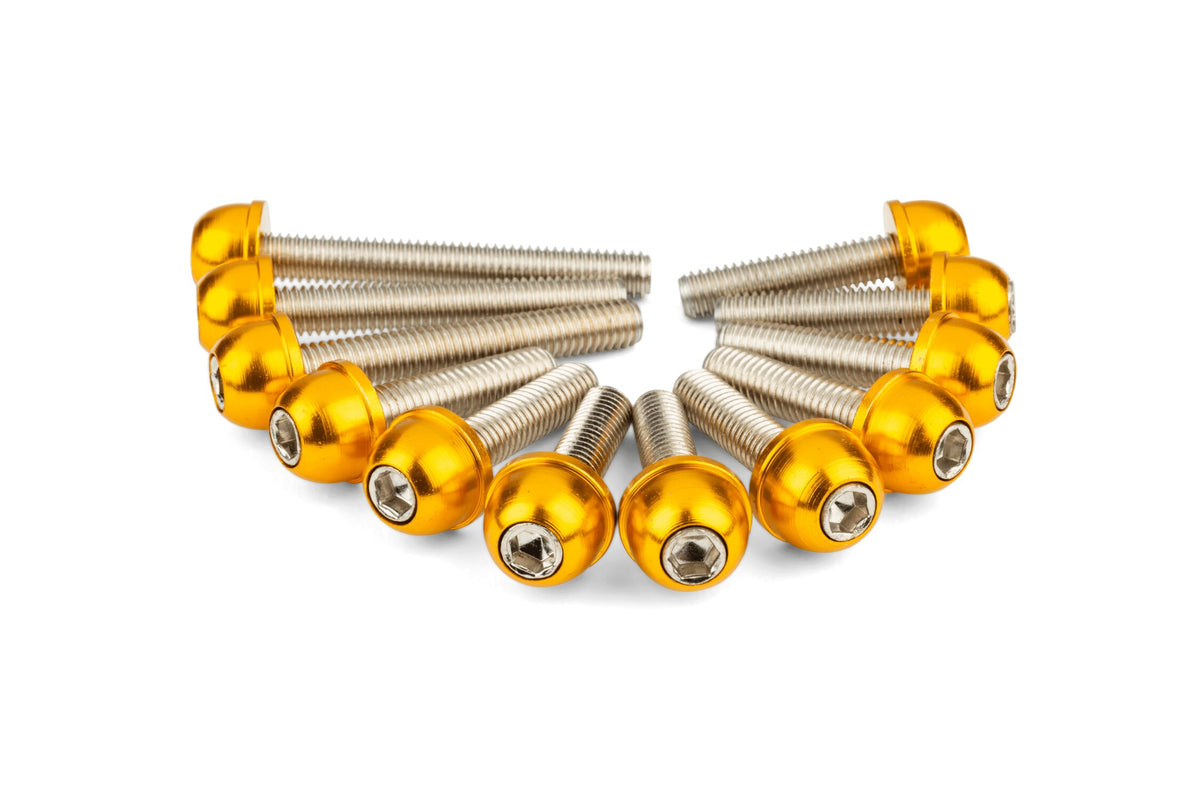 CVT Cover Bolts STR8 Minarelli gold