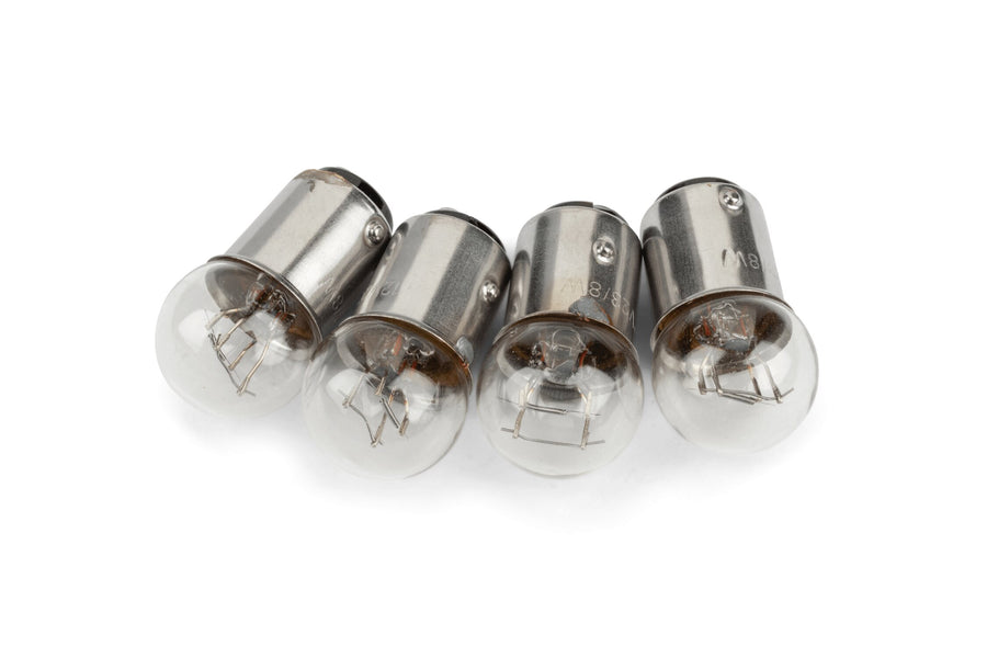 Bulbs (x4) STR8 12V - 23/8W BAY15D (P23/8W) white