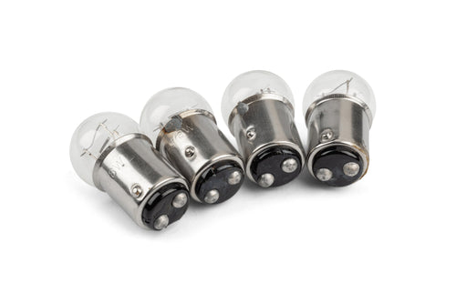 Bulbs (x4) STR8 12V - 23/8W BAY15D (P23/8W) white