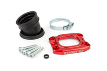 Intake Manifold Stage6 360° AM6 / Derbi red for PWK 30 - 36mm