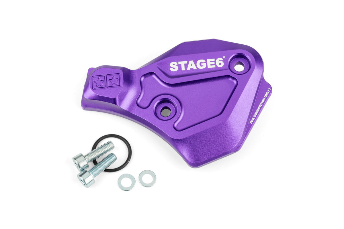 Oil Pump Cover AM6 Stage6 Alu purple