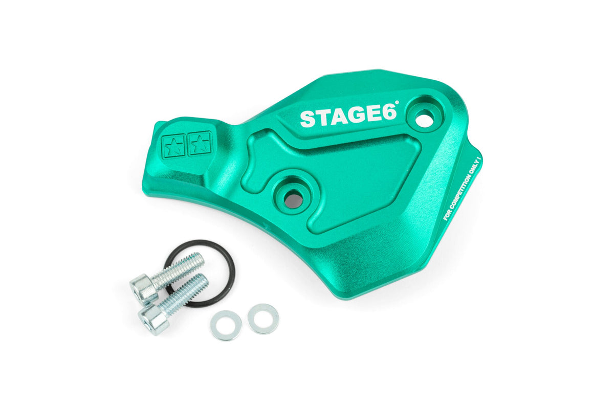 Oil Pump Cover AM6 Stage6 Alu turquoise