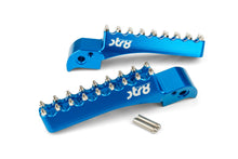Passenger Footpegs STR8 MX Evo Beta RR 50 -2021 CNC Blue