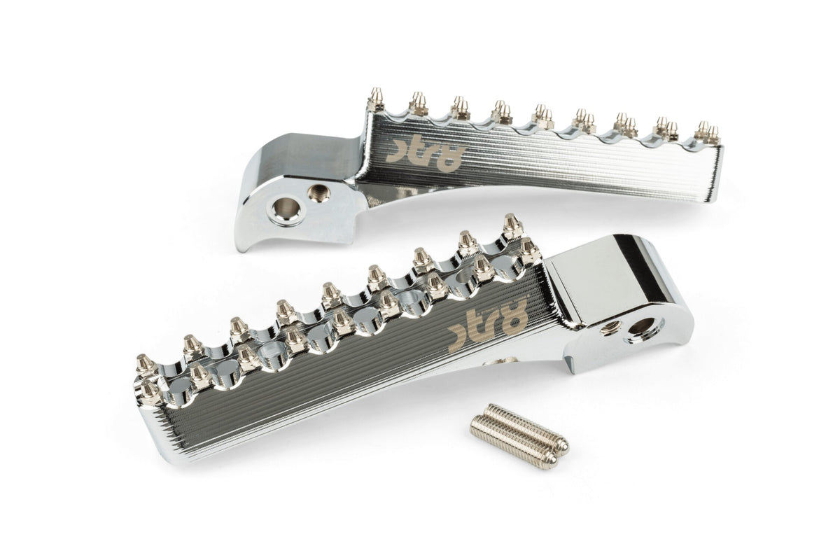 Passenger Footpegs STR8 MX Evo Beta RR 50 -2021 CNC Alu