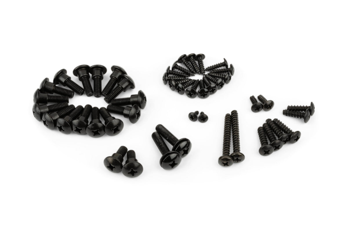 Fairing Screws STR8 Piaggio Zip black
