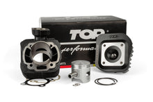 Cylinder Kit Top Performances Black Trophy 70cc Peugeot vertical AC