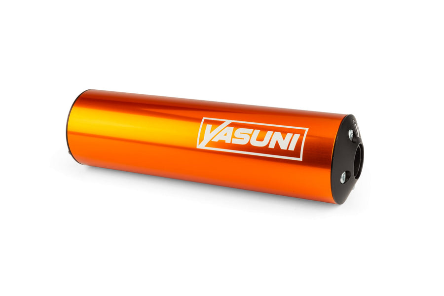 Silencer Yasuni 50cc Motorcycle Orange (left side)