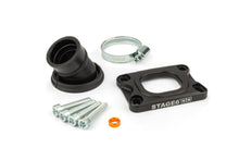Intake Manifold Stage6 360° AM6 / Derbi black for CP Evolution