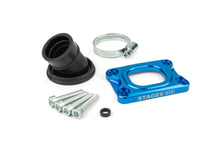 Intake Manifold Stage6 360° AM6 / Derbi blue for CP Evolution
