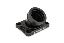Intake Manifold Stage6 360° AM6 / Derbi black for PWK 19 - 28mm