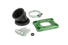 Intake Manifold Stage6 360° AM6 / Derbi green for PWK 19 - 28mm