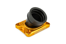 Intake Manifold Stage6 360° AM6 / Derbi yellow for PWK 19 - 28mm