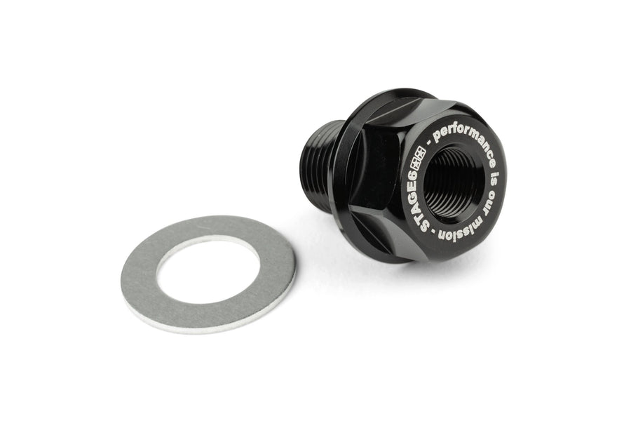 Temperature Sensor Adapter Stage6 M14x1.25x15mm AM6 black
