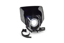 LED Enduro Headlight STR8 type Husqvarna black