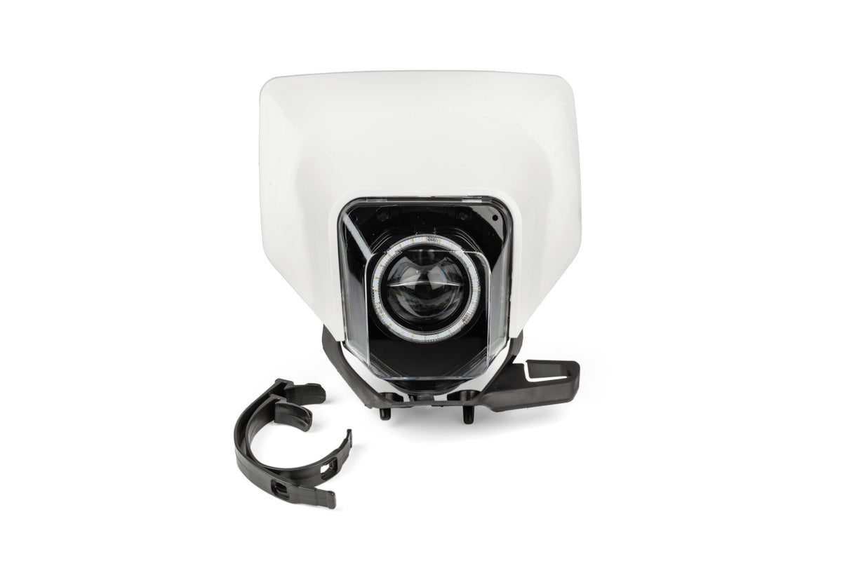 LED Enduro Headlight STR8 type Husqvarna white