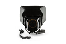 LED Enduro Headlight STR8 tinted type Husqvarna black
