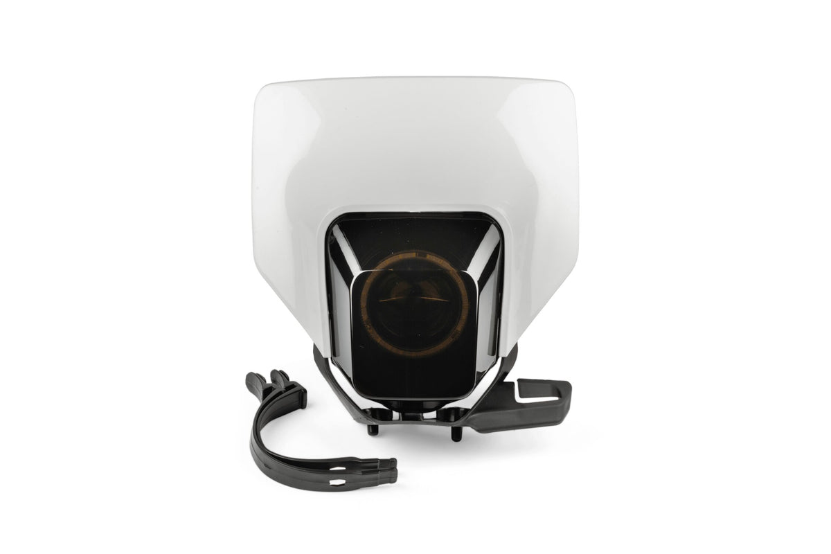 Headlight Mask LED tinted type Husqvarna white
