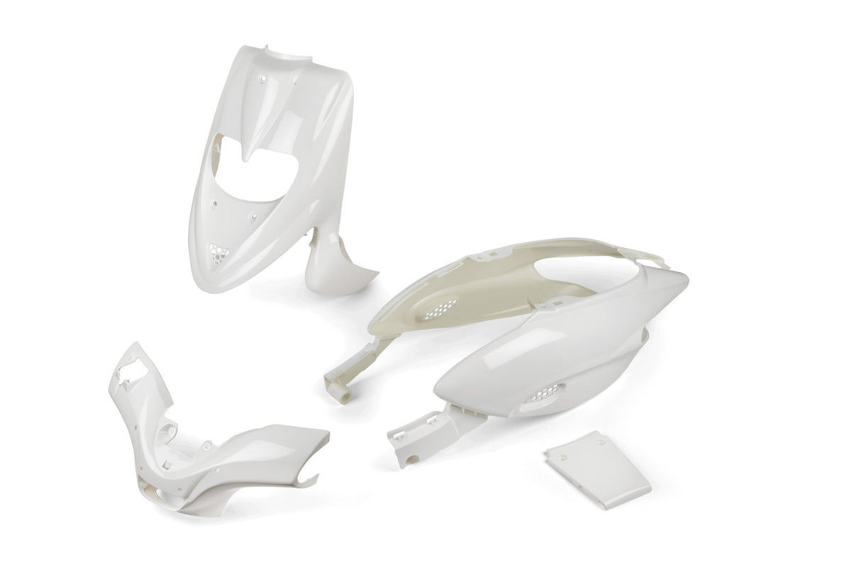 Fairing Kit STR8 5-piece white Gilera Stalker