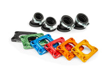 Intake Manifold Stage6 360° AM6 / Derbi black for Mikuni TM24