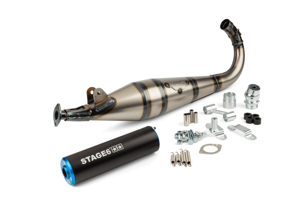 Exhaust Stage6 StreetRace MBK 51 Blue / Black
