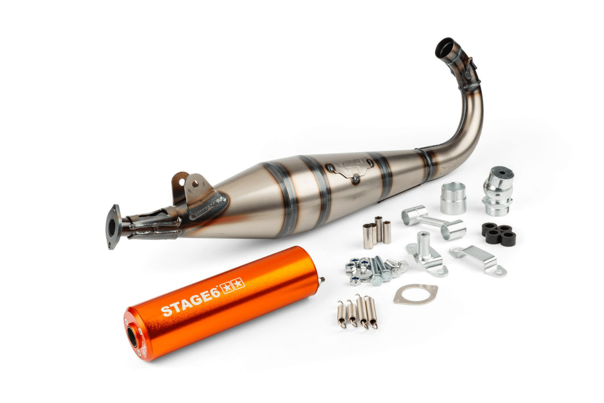 Exhaust Stage6 StreetRace MBK 51 Orange
