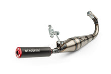Exhaust Stage6 StreetRace MBK 51 Red / Black