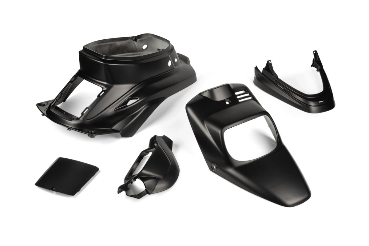 Fairing Kit STR8 5-piece Yamaha BW's up to 2004 matte black