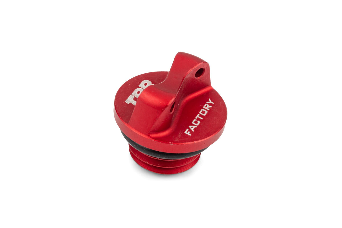 Oil Filler Plug TPR Factory AM6 aluminium red