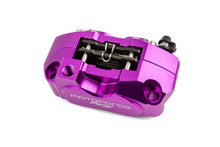4-piston brake caliper MotoForce Racing violet