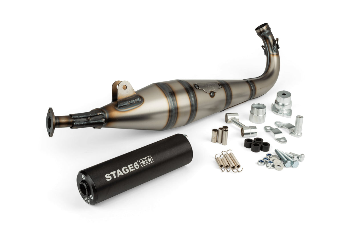 Exhaust Stage6 StreetRace Peugeot 103 SP Black