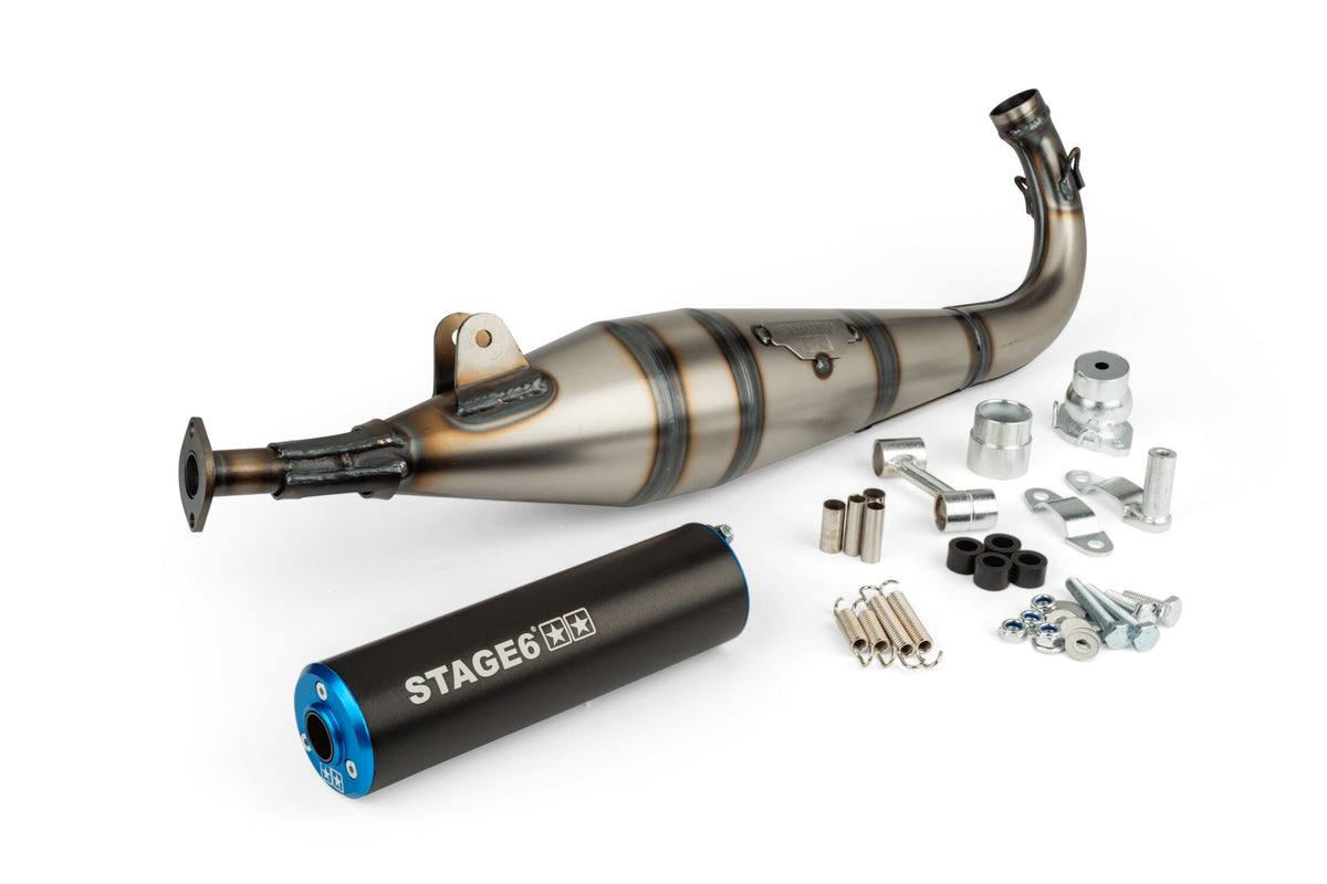 Exhaust Stage6 StreetRace Peugeot 103 SP Blue / Black