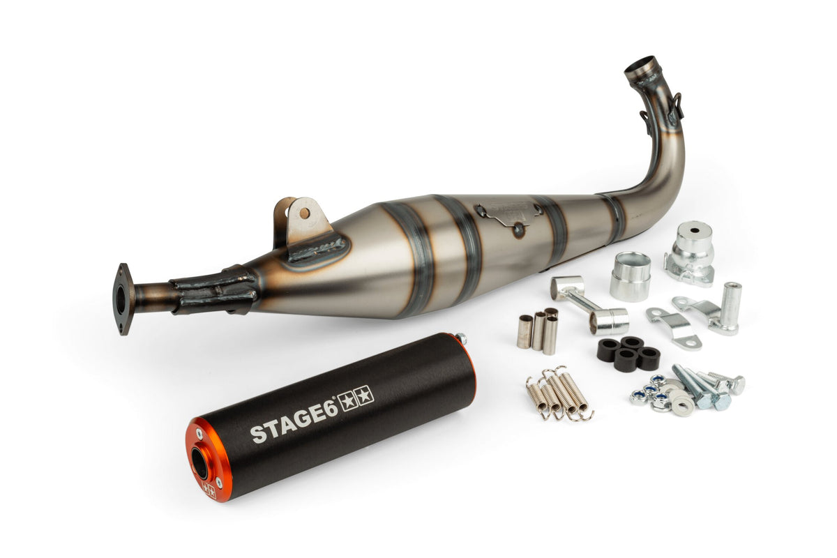 Exhaust Stage6 StreetRace Peugeot 103 SP Orange / Black