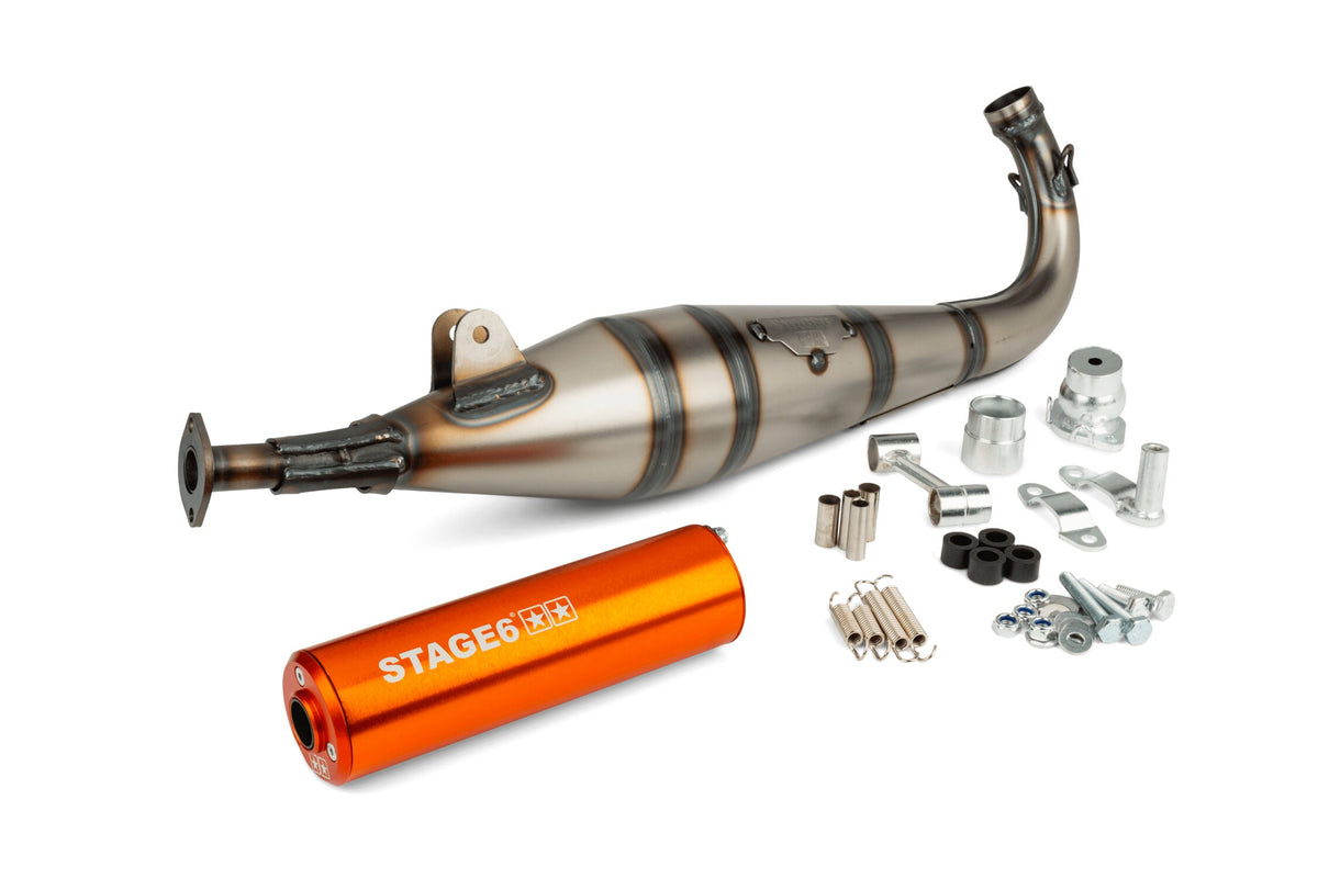 Exhaust Stage6 StreetRace Peugeot 103 SP Orange