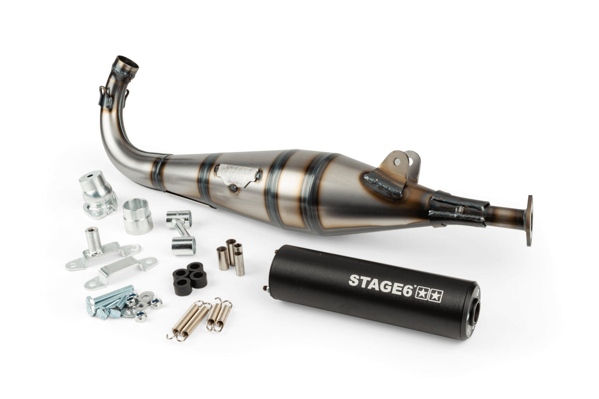Exhaust Stage6 StreetRace Peugeot 103 SPX Black