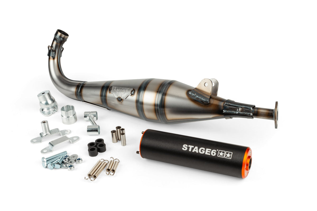 Exhaust Stage6 StreetRace Peugeot 103 SPX Orange / Black