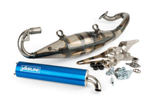 Exhaust Yasuni R Peugeot liegend / Morini Blue