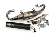 Exhaust Yasuni R Derbi Atlantis / Peugeot horizontal AC black