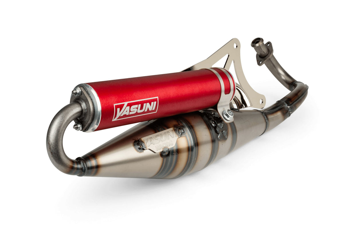 Exhaust Yasuni Z Piaggio red