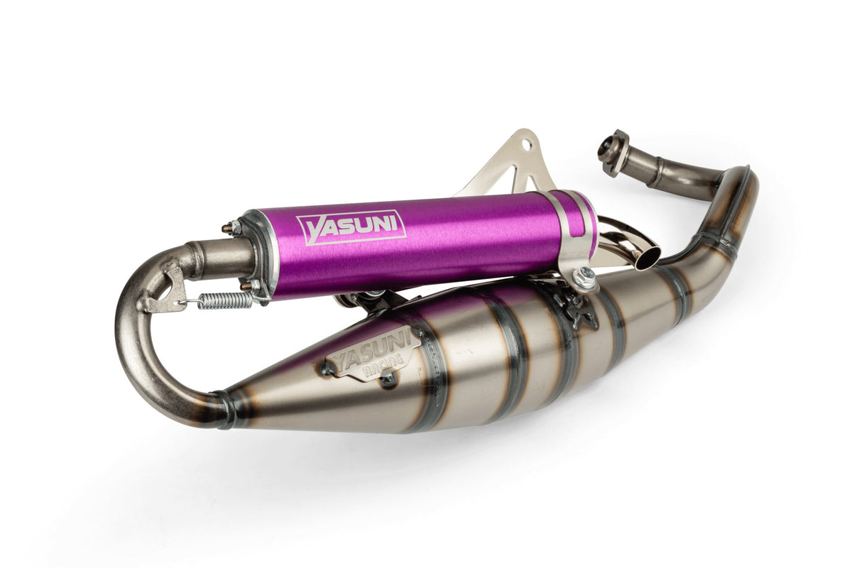 Exhaust Yasuni R Piaggio Purple