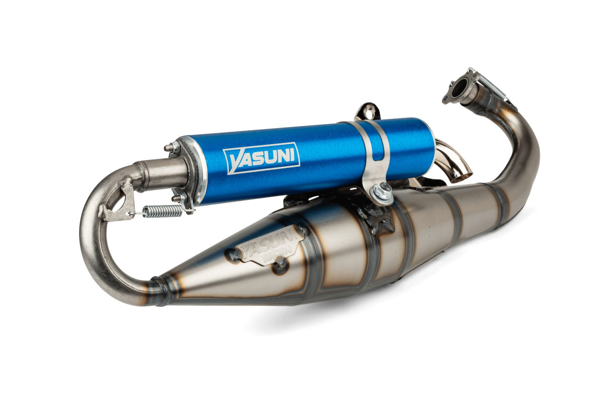 Exhaust Yasuni C16 Piaggio Blue