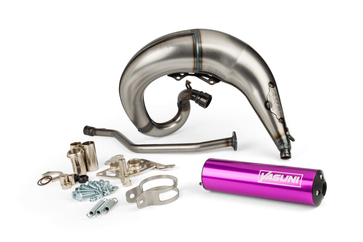 Exhaust Yasuni Cross ML Yamaha DT 50 Purple