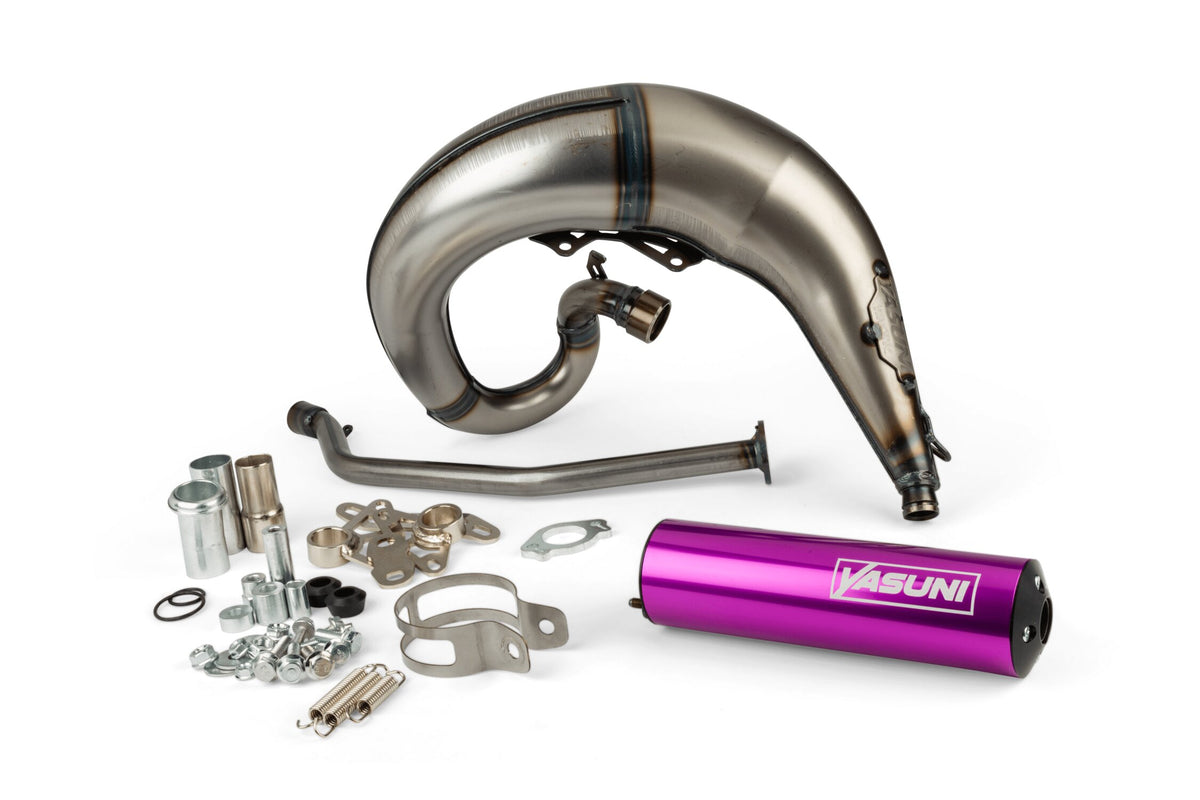 Exhaust Yasuni Cross ML Derbi Senda Purple