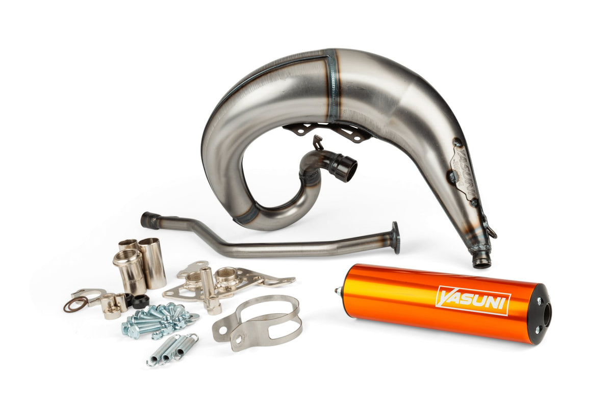 Exhaust Yasuni Cross ML Yamaha DT 50 Orange