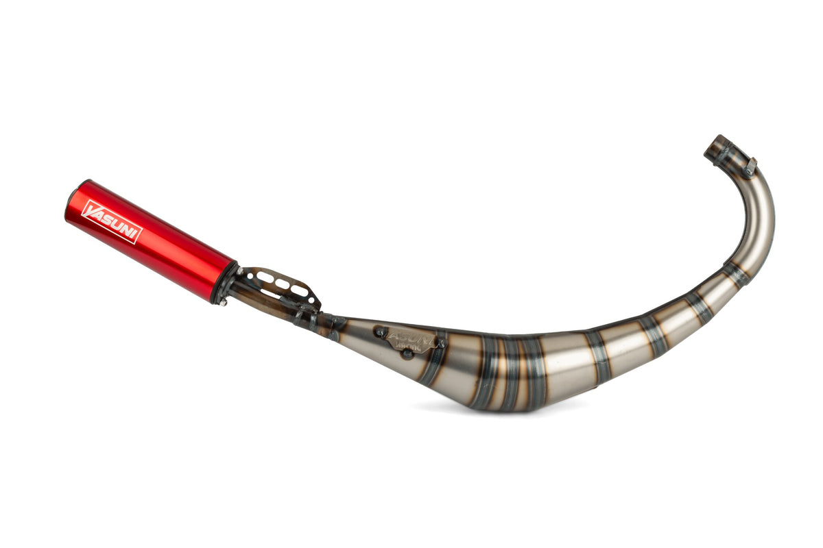 Exhaust Yasuni R2 AM6 / Derbi Red