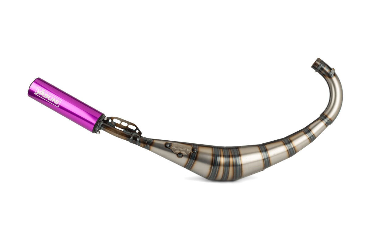Exhaust Yasuni R2 AM6 / Derbi Purple