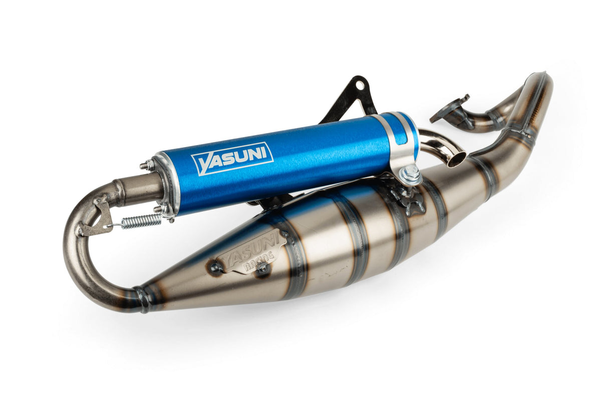 Exhaust Yasuni R Minarelli horizontal Blue