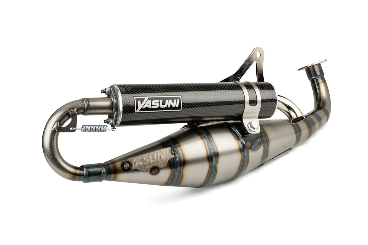 Exhaust Yasuni C21 Minarelli horizontal carbon